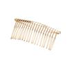 10pcs/Lot 10/12/15/20 Teeth Metal Wire Hair Comb Base For DIY Handmade Hair Clip Accessories Wedding Jewelry Making Decorative