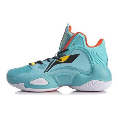 Air Strike 6 V2 Shock Absorption Non-Slip Mid-Top Basketball Shoes Men Sneakers Blue ABAQ005-2