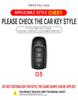 Compatible Protective Key Case for Chery Tiggo 8 Plus, Tiggo 9, Arrizo 5, and Tiggo 7 (2024 Models)