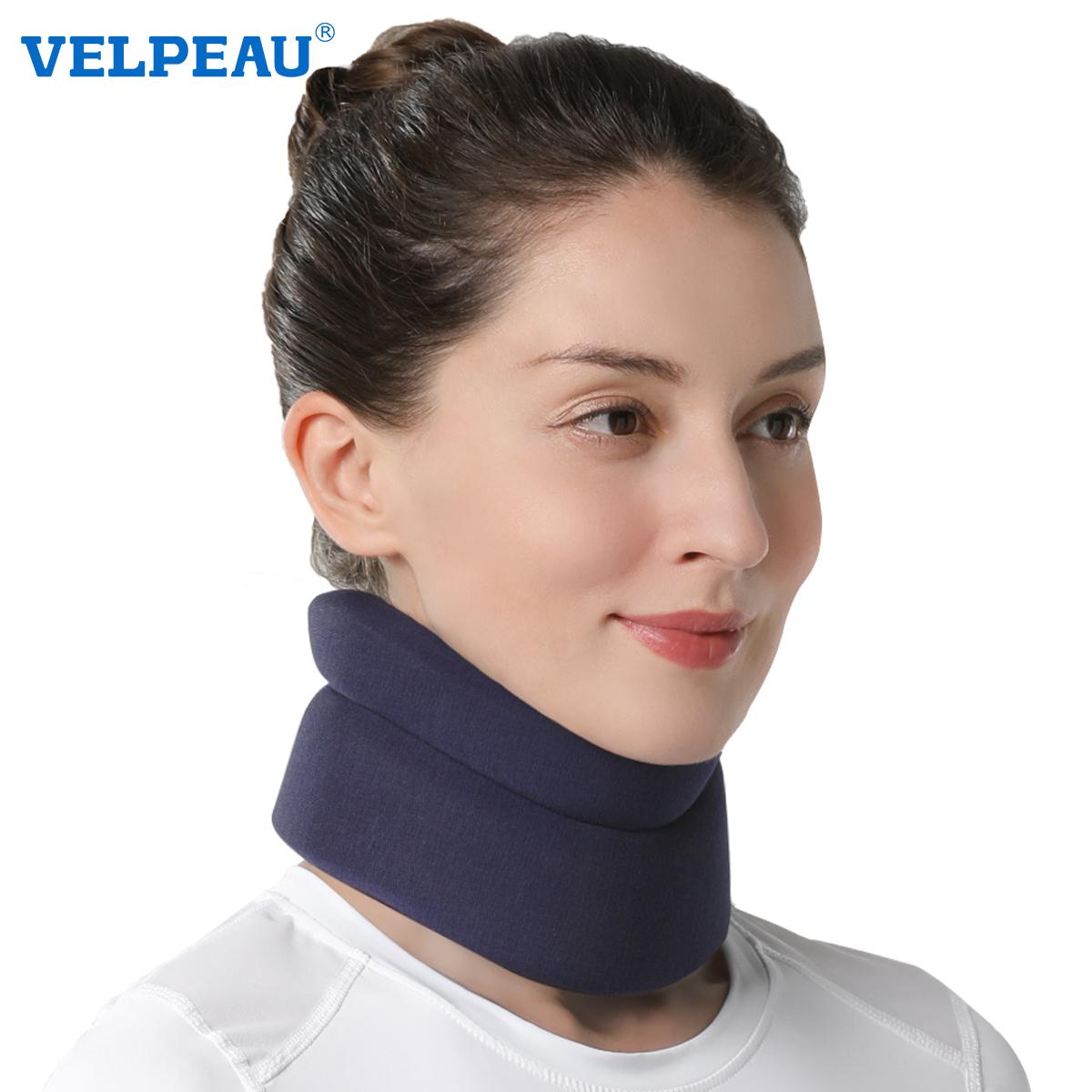 

Velpeau Foam Neck Brace For Correction And Pain Relief, Washable And Adjustable Neck Support Collar With Replaceable Cover X Large