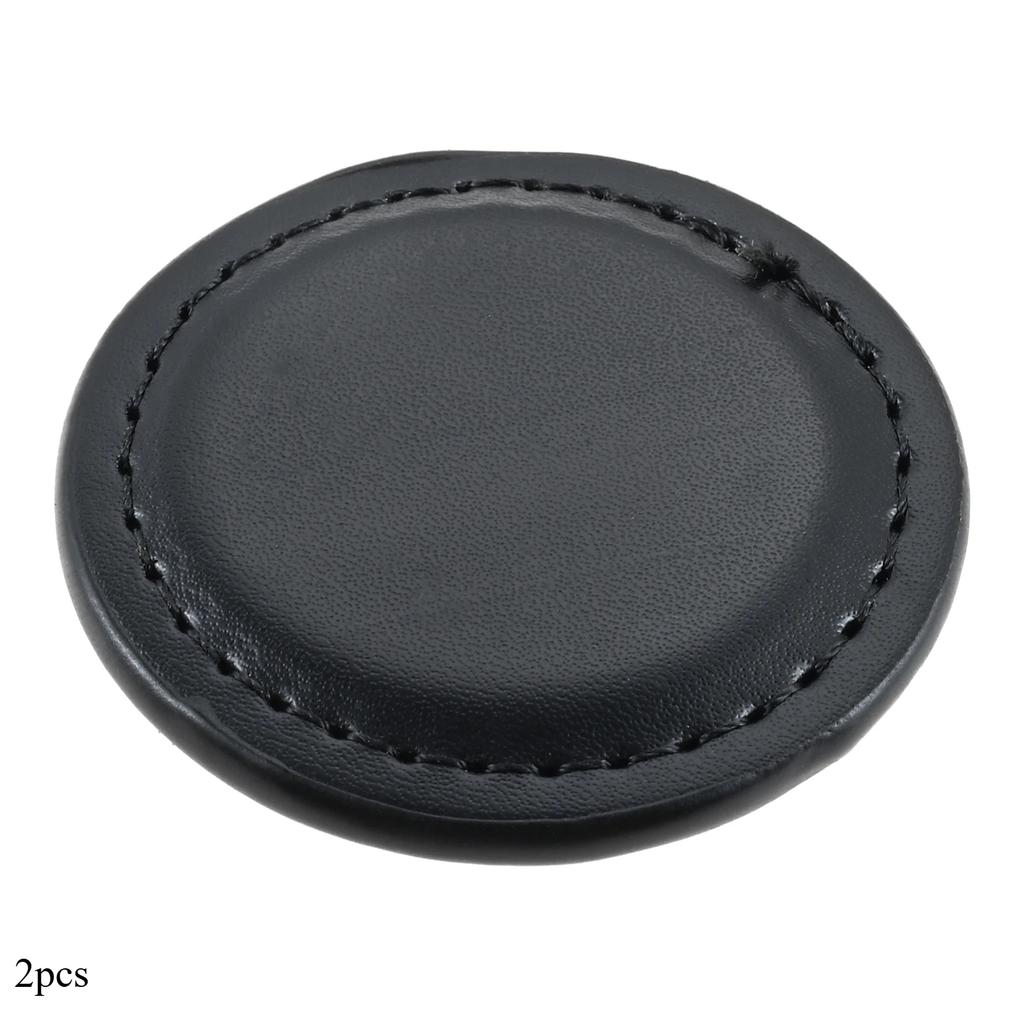 Golf Ball Marker Flat Magnetic Position Marker For Golf Ball Artificial Leather For Golf Course Competition Golfers Gifts 4x4cm