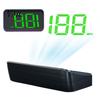 Vehicle Monitoring System Car HUD, Heads-up Display for Cars, GPS Speedometer with Dual Chip 10Hz Speed Reading Truck Refresh, KMH/MPH Plug-and-Play,