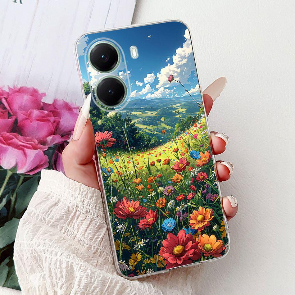 For Xiaomi Poco X7 Pro PocoX7 5G Cool Dragon Tiger Painted Phone Case For Xiaomi Poco X 7 X7Pro Soft Silicone TPU Cases