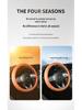 Universal Non-Slip Suede Steering Wheel Cover - Sweat-Absorbent, All-Season Design