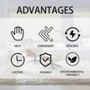 Seamless Wall Repair Paste  Fast-Drying, Mildew-Resistant Crack , Stain Fix for Home Walls  Easy DIY Wall Restoration Solution