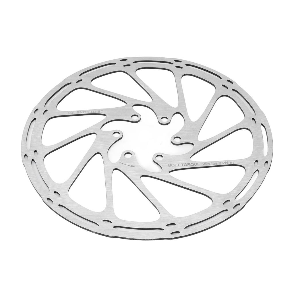 Bike Brake Disc Stainless Steel Lightweight Rustproof Hollow Bicycle Brake Disk 180mm