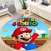 1pz Tappeto Rotondo Avventura di Mario per Ufficio, Arredamento Casa Camera da Letto Soggiorno, Decorazione Stanza, Offic a1016190