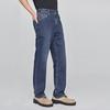 Lee Jeans Men's Dark Blue Moderate Straight Fit Pants LMB251753203487A02983