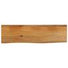 VidaXL Table Top with Live Edge 110x20x3.8cm Solid Mango Wood 370565