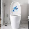 Glow In The Dark Dolphin Toilet Stickers, Waterproof PVC Bathroom Wall Decals, Self-Adhesive Kids Toilet Seat Decor, Removable Luminous Bathroom