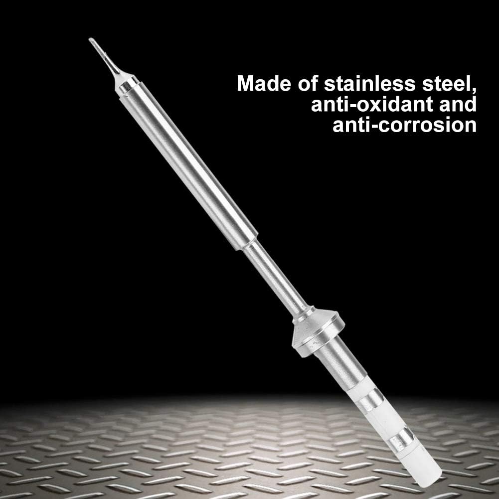 Soldering Iron Tip,TS100 Soldering Iron Tip, Electric Mini Pen Type Stainless Steel Soldering Iron Tips Replacement for TS100 Soldering Iron
