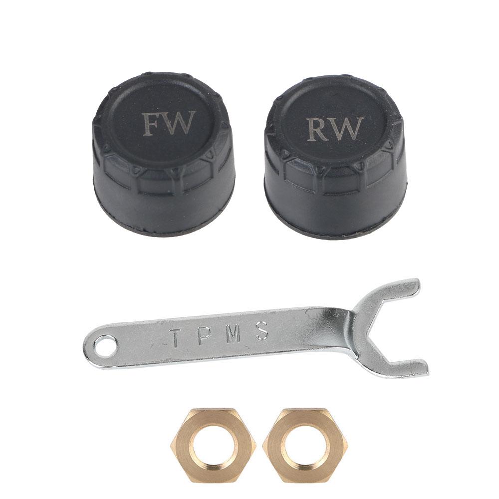 Bluetooth APP External Alarm Tire Pressure Sensors Car TPMS Tire Pressure Monitoring System 2/4PCS Phone Display Car Motorcycle