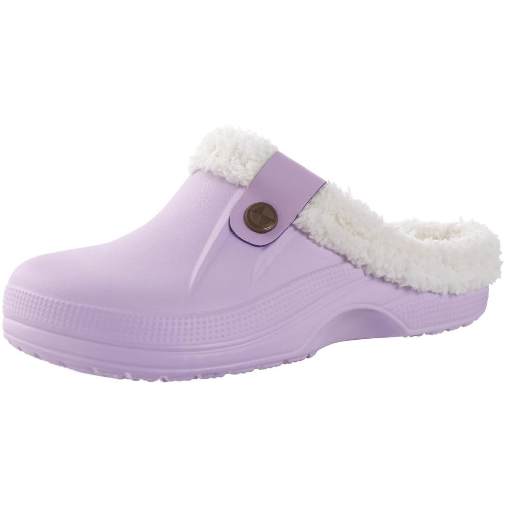 Women Men Garden Shoes Outdoor Men Antiskid Slippers Warm Women Waterproof Slippers Indoor Fuzzy Fluffy Slippers