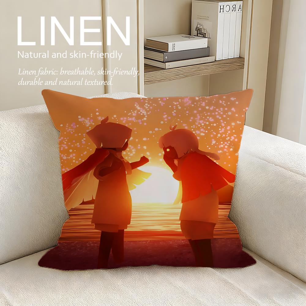 Sky Children of the Light Cushion Cover Pillowcase Set Pcs x x Breathable Washable Sofa Cushion Cover