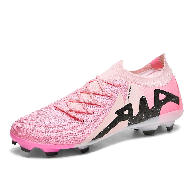 New Professional Football Shoes Anti-Skid Competition Training Sports Shoes Youth Spikes Ag Outdoor Football Shoes 35