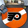 Philadelphia Flyers2,Round Area Rug,Carpet Rug for Living Room Bedroom Sofa Playroom Decor,Non-slip Floor Mat
