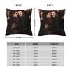 Saga Twilight Tentation A2 Housse de Coussin de Film Housse de Coussin Rétro Tendance Housse de Coussin Douce Taies d'Oreiller Pour Canapé Chambre Décoration de la Maison