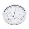 Round Weather Station Aluminum Alloy Mechanical Movement Wall Hanging Thermometer Barometer Hygrometer for Indoor