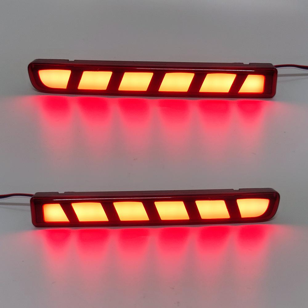 YCL Rear Bumper Light for Toyota WIGO/AGYA: Turn Signal, Streamer, Surround Light