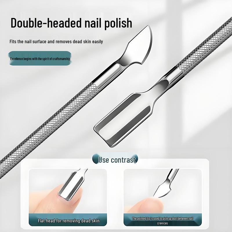 Stainless Steel Nail Clippers & Scissors for Easy Cutting - Precision Nail Art & Salon Tool D07