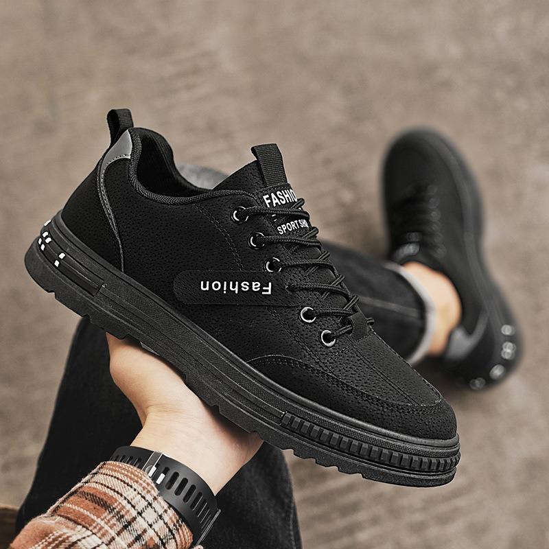 Men's Shoes Autumn New Wear-resistant Versatile Casual Shoes Men's Work Shoes Lightweight Sports Board Shoes Trendy Shoes