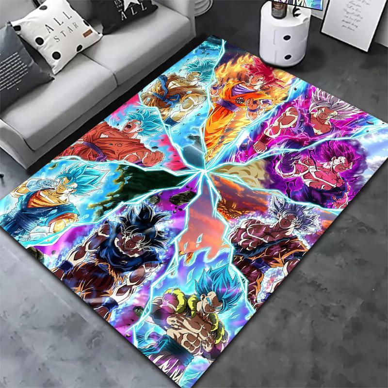 Dragon Ball Super Carpet Rug For Living Room Bedroom Home Sofa Decoration,kids Play Nonslip Floor Mat