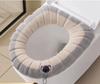 Soft Plush Toilet Seat Cover Washable Elastic Toilet Lid Cushion Cozy Bathroom Accessory Suitable for Standard Toilet Seats