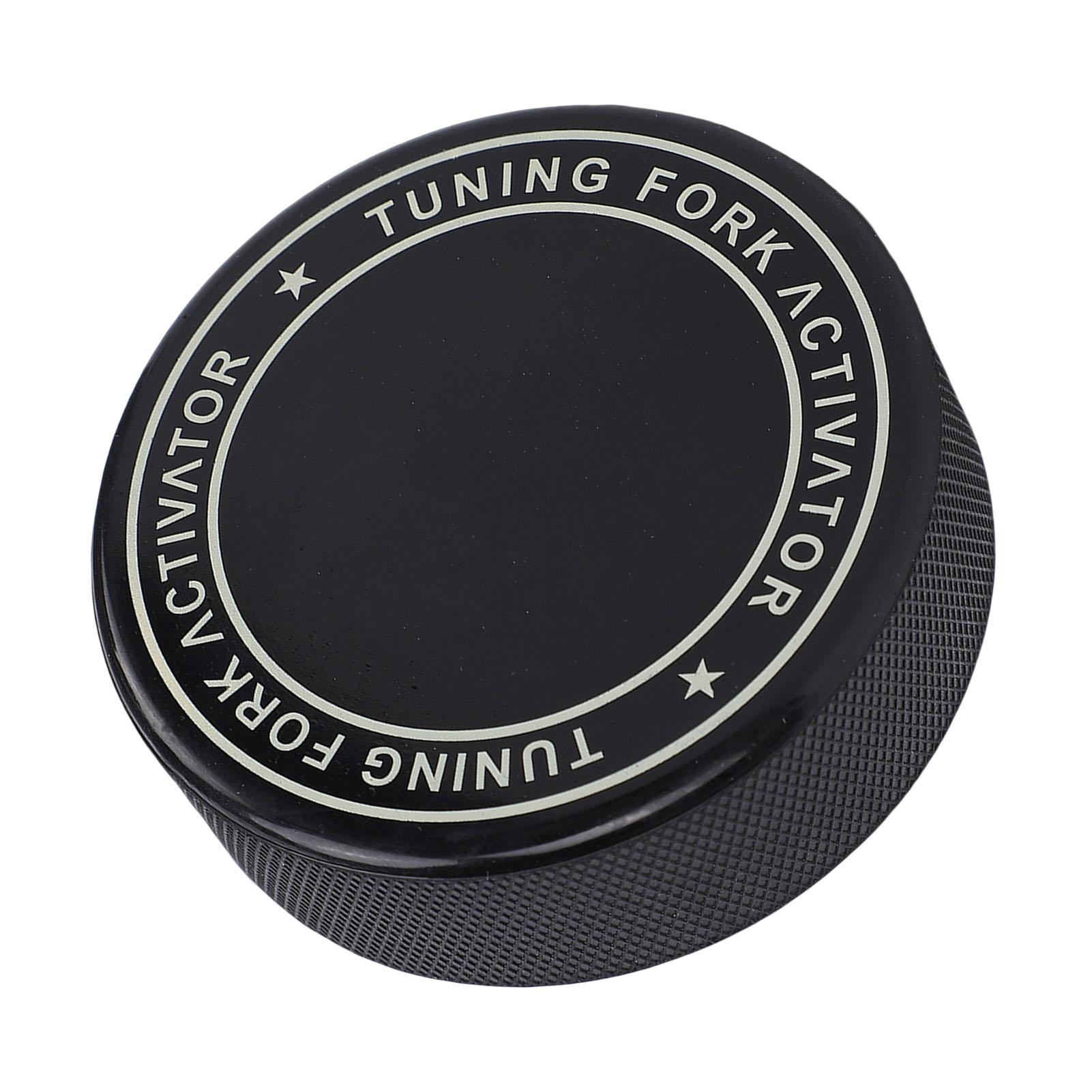 Tuning Fork   Enhance Sound   Tuning Fork Tapping Pad Resonance Block Accessory Black