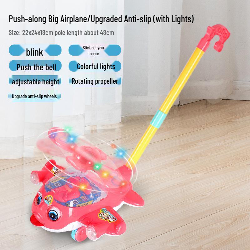 Kinder Flugzeug Lauflernhilfe & Geschichten-Buggy Spielzeug