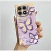 New For Xiaomi 15T Pro 15TPro Xiaomi15TPro Phone Case Aesthetic Pretty Butterfly Flowers Soft Silicone Shockproof Back Cover