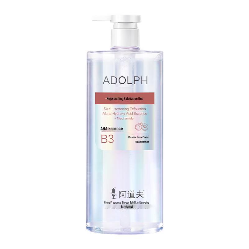 Adolph Fruit Essence Exfoliating Shower Gel