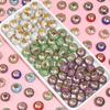 10pcs/lot 14mm Shambhala Rhinestone Beads Colorful Big Hole Loose Spacer Beads For DIY Charms Bracelet Necklace Jewelry Supplies