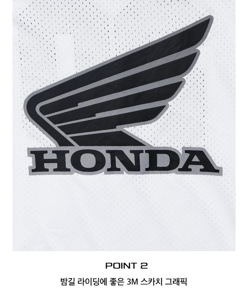 PHYPS MOTORCYCLE Original Wing Logo Mesh T-Shirt White