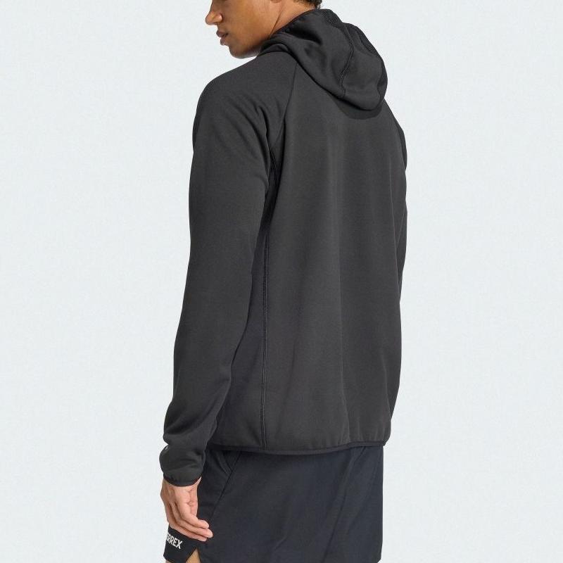 adidas Clothing Jackets Men's Black Hooded Moderate Other JL5576