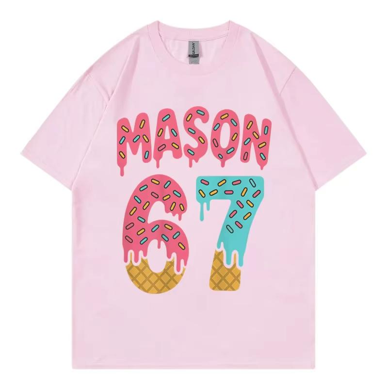 Funny Ice Cream Meme T Shirt Fashion Y2k Clothing Short Sleeve T-shirts High Quality Cotton Oversized T-shirts Unisex Streetwear