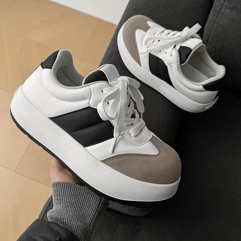 

Men s Shoes Comfortable Lightweight Autumn New Winter High-quality Trendy Thick Soled Breathable Casual Sports Niche Board Shoes 39