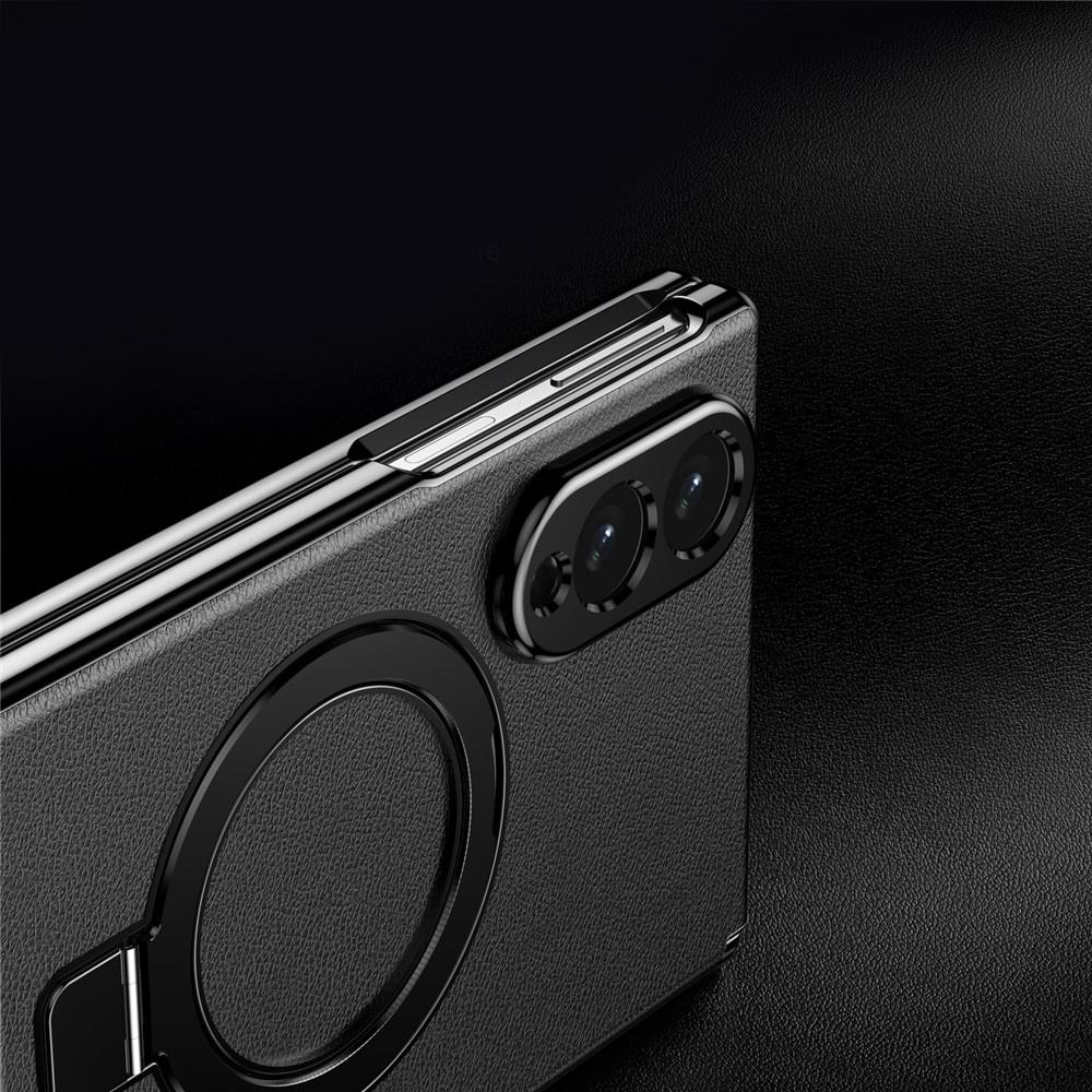 Samsung Galaxy Z Fold 8 case with stand and glass for external screen, for MagSafe, black