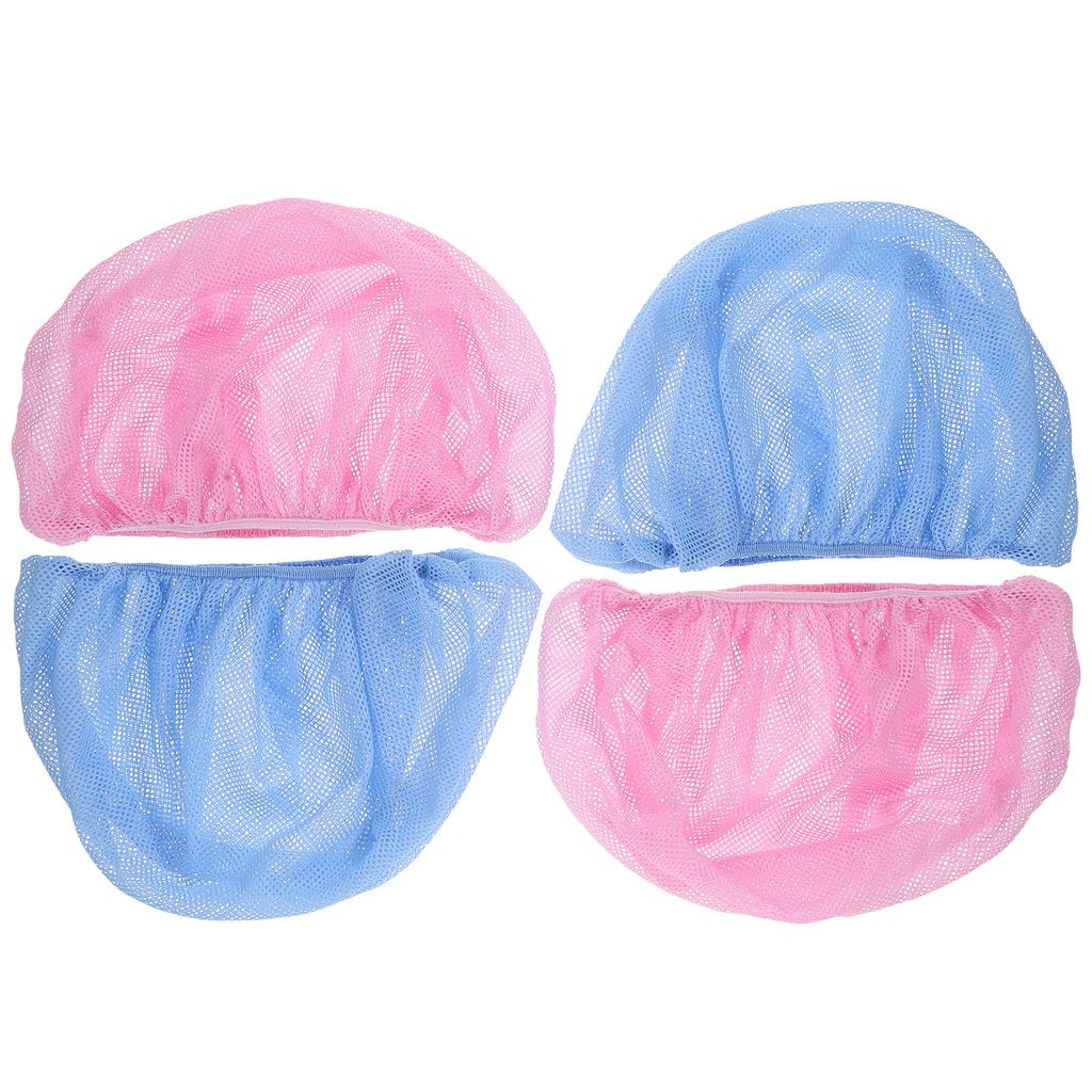 4pcs Chef Elastic Net For Food Service Work Cooking Spa Cleaning Worker Worker Hat Hair Net Cap Unisex Hair Cover