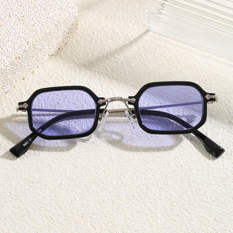 Trendy UV400 Protection Rectangle Sunglasses for Men Women Outdoor Fishing Driving Fashion Sun Glasses