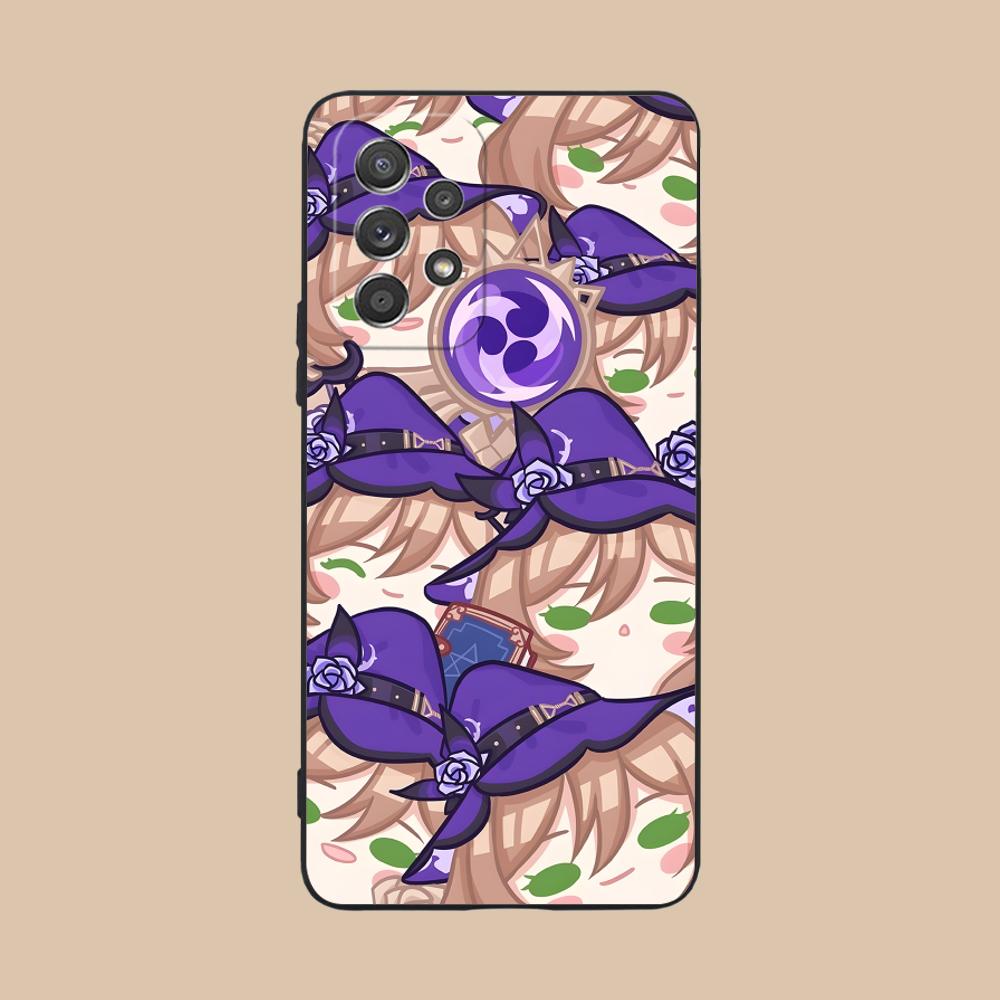

Game GI Lisa Mobile Phone Case for Samsung Galaxy M55 54 42 35 34 33 32 23 22 15 14 13 12 F55 5G Colorful Cover Pretty Luxury Galaxy F04