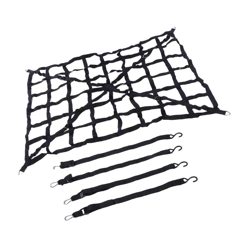 Pickup Net Strong Load Bearing Multifunctional Heavy Duty Roof Rack Basket Net with S Hook