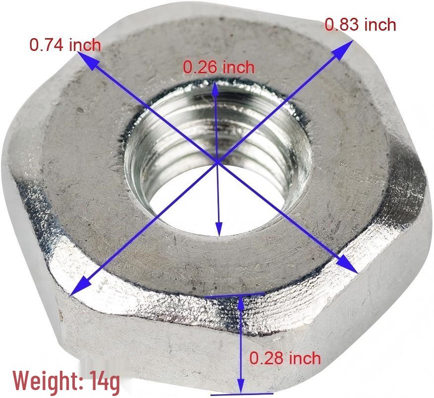 Chainsaw Bar Nut for MS170, MS180, MS240, MS260, MS270, MS280