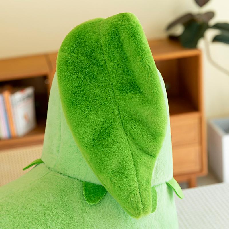 Neue Chrysanthemenblatt Chrysanthemenblatt Plüschpuppe Puppe Spielzeug Puppe Animation Geschenk Greifautomat