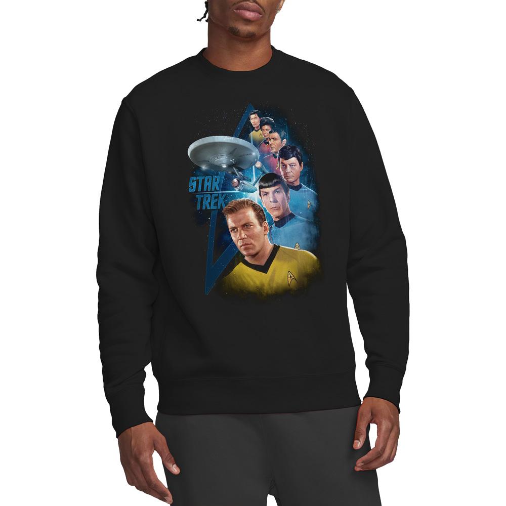 STAR TREK Unisex-Sweatshirt „Among the Stars“ für Erwachsene