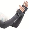 Relaxed Cooling Breathable Moisture-Wicking Fashion Running Driving Outdoor Sports Summer Sleeves for Women