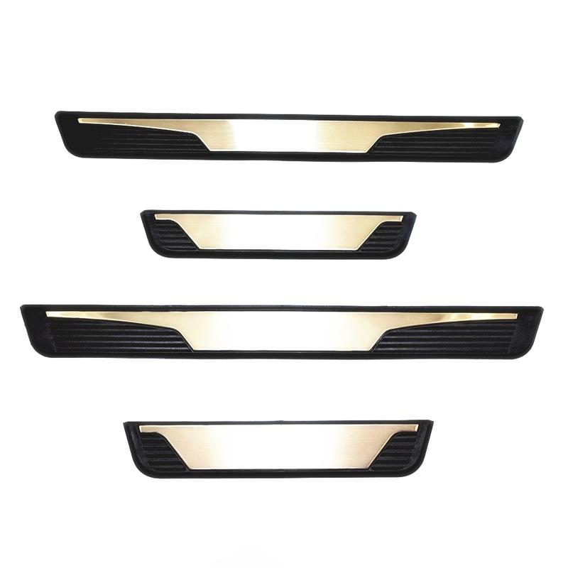 For DACIA BIGSTER 2024 2025 2026 Car Styling Door Sill Guards Trim Stainless Welcome Pedal Scuff Plate Protector Car Accessories