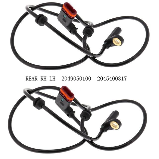 

Датчик скорости заднего и переднего колеса ABS для Mercedes-Benz C-Class C204 S204 W204 A2045400317 0986594548 A2049057900 2 Rear