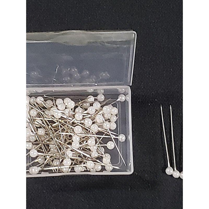 

Pearl Head Thumbtack Hand Crocheting Wig Beard Eyebrow Fixed Yarn Nail a Box of about 100 Durable Default