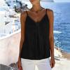 Linen Tank Tops for Women Spaghetti Strap Loose  Shirts