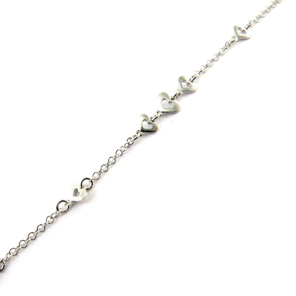 Les Trésors De Lily [N3767] - Silver Bracelet 'Love'